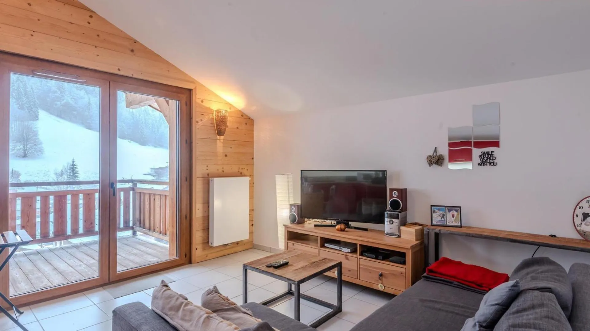 Moderne 3 Pieces A Morzine Avec Terrasse, Sauna, Et Garage, Proche Centre Et Telepherique - Fr-1-754-40 France