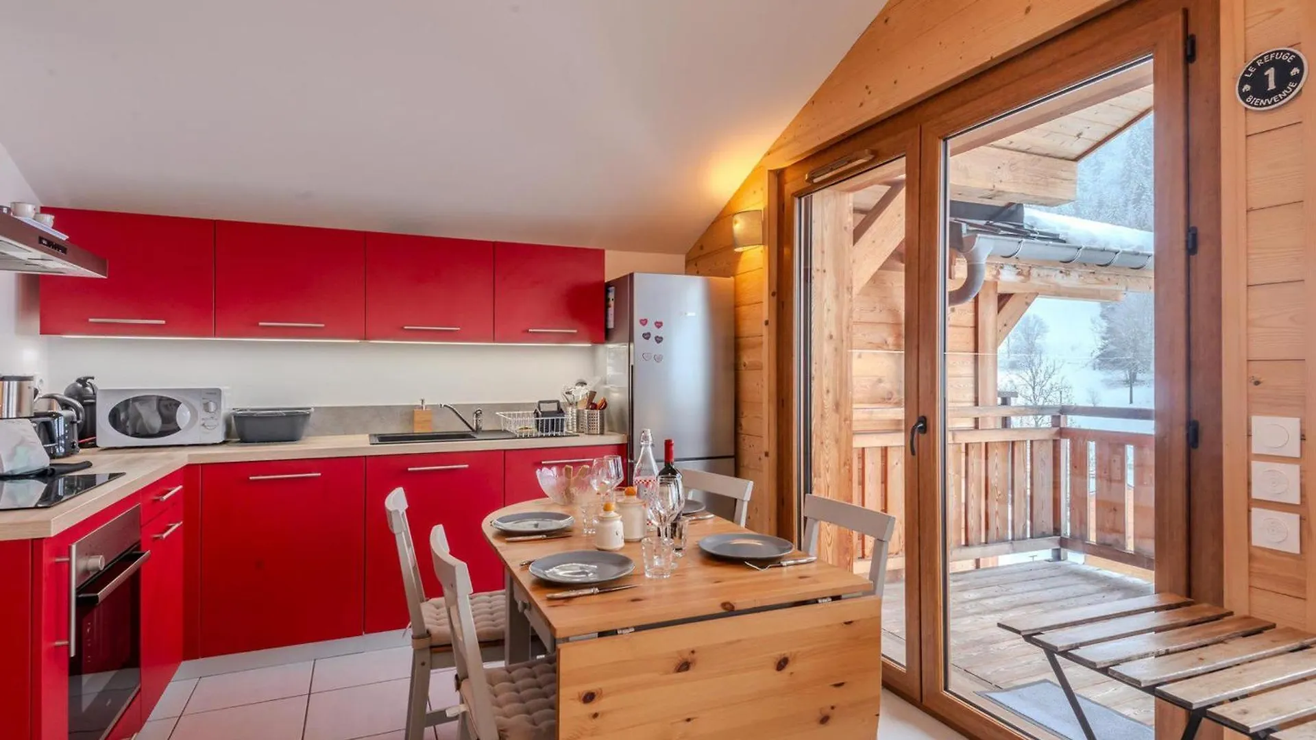 Apartment Moderne 3 Pieces A Morzine Avec Terrasse, Sauna, Et Garage, Proche Centre Et Telepherique - Fr-1-754-40